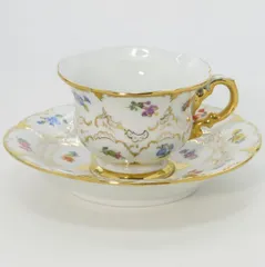 MEISSEN - マイセン　スキャッドフラワー　小花散らしカップ&amp;ソーサー　1級 メーカー取り寄せ商品】マイセン（Meissen） 散らし小花 ティー