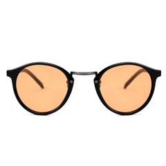 【数量限定】ボストン ラウンドサングラス レディース 軽量 小さめ PCサングラス お洒落 [FEISEDY] バケーション スポーツ 釣り 運転 B1081のサムネイル
