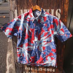 SUN SURF サンサーフ ボタニカル柄 捺染 シアサッカー プルオーバー アロハシャツ M32512 M