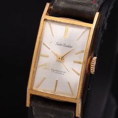 日曜日まで！早い者勝ち！SEIKO　 手巻き時計　スクエア　稼働品 稼働 SekoTashi 5298 17石 手巻き スクエア 18-38 - メルカリ
