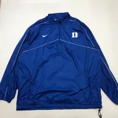 NIKI/ナイキ 00's ハーフジップナイロンジャケット プルオーバー 企業ロゴ刺繡 ブランドロゴ刺繡 メッシュライナー ドローコード XXL