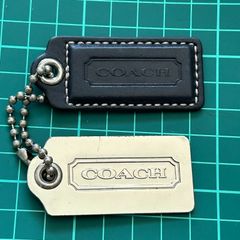COACH コーチ 3連 ハングタグ バッグチャーム レザー - メルカリ
