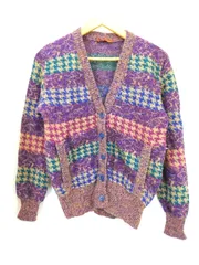 ミッソーニ MISSONI マルチカラー モヘヤ混カーディガン メンズ  表記無のサムネイル