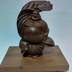 高砂人形　一位一刀彫　北出広之 作　木彫り　置物　時代物 2025年最新】高砂 木彫の人気アイテム - メルカリ