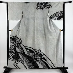 新品正絹総絞り訪問着　花間道　⑨( 留袖、紬、袋帯なども出品) 美品【本場大島紬】正絹 染大島紬 訪問着s776 | 着物 夢美月