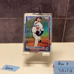 PSA 9 山本由伸 2024 Bowman Chrome - メルカリ