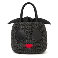 アジョリー a-jolie かごバッグ サングラス　書籍BASKET BAG BOOK バスケットバッグ トートバッグ レディース バッグ ブラック 可愛い