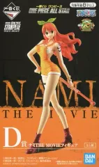 【中古】フィギュア ナミ 「一番くじ ワンピース ONE PIECE ALL STAR」 D賞 THE MOVIEフィギュア