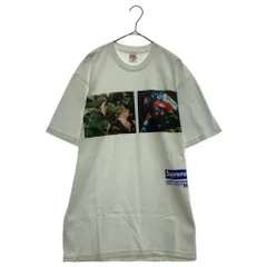 SUPREME (シュプリーム) 21AW×JUNYA WATANABE COMME des GARCONS MAN Nature Tee ネイチャー プリント 半袖Tシャツ カットソー ホワイトのサムネイル