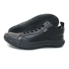 【新品】SPINGLE スピングル スニーカー SP-442 ブラック/ブラック 黒 メンズ レディース 革 カンガルーレザー  定番 日本製 スピングルムーブ