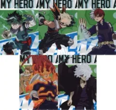 【中古】クリアファイル 全5種セット A5サイズクリアファイル 「僕のヒーローアカデミア×ファミリーマート ファミマでプルスウルトラキャンペーン」 お菓子コース対象商品購入特典 第2弾