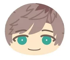 【中古】ぬいぐるみマスコット・ぬいぐるみバッジ 皆木綴 「A3!(エースリー) おまんじゅうにぎにぎマスコット～春夏これくしょん」