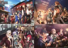 【中古】キャラカード 集合 2L判ブロマイド4枚セット 「Switchソフト 英雄伝説 黎の軌跡 for Nintendo Switch」 ステラワース購入特典