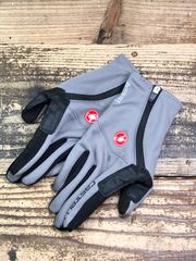 JF627 カステリ CASTELLI 長指 グローブ グレー S GORE-TEX INFINIUM