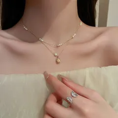 淡水パール ネックレス 淡水パール ネックレス 普段使い 淡水パール 冠婚葬祭 ネックレス パール ネックレス 淡水パール パール ネックレス 卒業式 パール ネックレス 結婚式 パーティー ネックレス 2連 ネックレス パール 入学式 zx79 0316