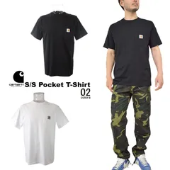 carhartt カーハート S/S Pocket T-Shirt ポケットTシャツ WIP　 WIP ダブリューアイピー　ショートスリーブポケットTシャツ  半袖 半ティー 半TEE  ユニセックス 男女兼用 クルーネック  WORK IN PROGRESS