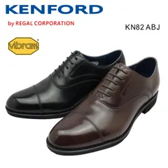 KENFORD ケンフォード メンズ KN82 ABJ  3E ストレートチップ ビジネスシューズ  防滑 紳士靴 本革 ヴィブラム リーガル ブラック