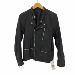 ノーアイディ NO ID. カウレザー セミダブル ライダース ジャケット  メンズ JPN：2 のサムネイル