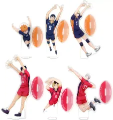 【中古】アクリルスタンド・アクリルパネル 全6種セット アクリルスタンド 「一番くじ 劇場版ハイキュー!! ゴミ捨て場の決戦」 E賞
