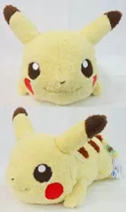 【中古】ぬいぐるみ ピカチュウ I LOVE PIKACHU でっかいふわふわ寝そべりぬいぐるみ 「ポケットモンスター」