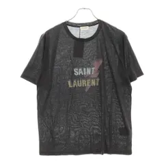 5838サンローラン‪☆プリント入りスウェット サンダーボルト‬