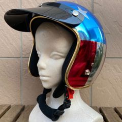 【装飾用】 星条旗アメリカンヘルメット USA  フリーサイズ 装飾用ファッションヘルメット 公道使用不可