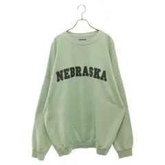 RAF SIMONS (ラフシモンズ) ARCHIVE REDUX 21SS SWEATER WITH NEBRASKA PRINT ネブラスカプリントスウェット トレーナー ミントグリーン A01-130のサムネイル