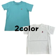 【新品】GRAMICCI(グラミチ)　KIDS　ワンポイント　TEE 　ミント　ホワイト　130　140　150　GKT-19S207