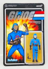 REACTION FIGURES (ACTION FIGURE) SUPER 7 COBRA COMMANDER 3.75インチ