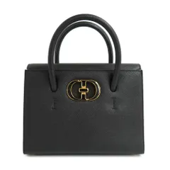 【名古屋】ディオール 30モンテーニュ サントレノ スモール M9321UMBA ブラック ハンドバッグ ショルダー レザー 女