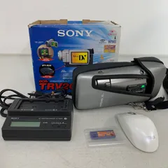 ソニー ビデオカメラDCR-TRV20ミニDVテープ仕様 画面劣化のみ美品作動機 ソニー ビデオカメラDCR-TRV20ミニDVテープ 作動機 美品