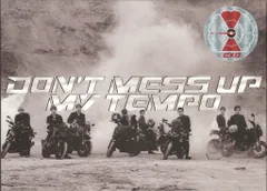 CD EXO DON'T MESS UP MY TEMPO/ANDANTE ver. 韓国生産盤 *ディスク盤面キズ/ケーススレ、イタミ