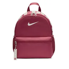 ナイキ 子ども用 リュックサック 11L バッグ NIKE ブラジリア JDI キッズ ミニ バックパック｜ 鞄 男の子 女の子 スポーツ  キッズリュック nike ミニバッグ 通園   赤紫色  /DR6091-634
