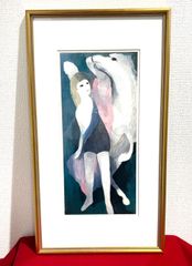【na-00069】Marie Laurencin　マリーローランサン　ポスター　額　アート　インテリア