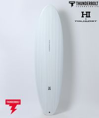 【ムラスポ公式】新品 THUNDERBOLT サンダーボルト MOE RED モー サーフボード ミッドボード ムラサキスポーツ