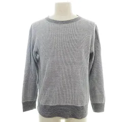 アーバンリサーチ ドアーズ URBAN RESEARCH DOORS FORK&SPOON カットソー Tシャツ 長袖 ラウンドネック ワッフル地 薄手 コットン 無地 40 グレー トップスのサムネイル