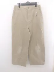 ◇ URBAN RESEARCH DOORS コーデュロイ ストレートワイドパンツ サイズ38 ベージュ レディース P  【1302030007424】