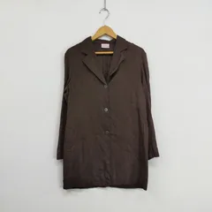 MAX&Co. マックスアンドコー puro lino ピュアリネン ライト ジャケット コート MAX MARA マックスマーラ 古着 VINTAGE レディース サイズ 40 LF228のサムネイル