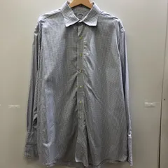 BROOKS BROTHERS EST.1818 ブルックスブラザーズ ギンガムチェックシャツ 長袖シャツ ボタンダウンシャツ マレーシア製 メンズ ブルー