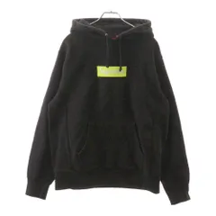 SUPREME (シュプリーム) 17AW Box Logo Hooded Sweatshirt ボックスロゴプルオーバーパーカー フーディ ブラック