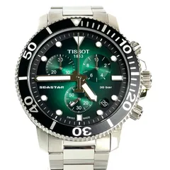 TISSOTティソ QZ腕時計T675チタニウムクロノグラフクォーツ
