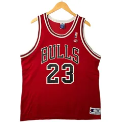 古着 90年代 チャンピオン Champion NBA CHICAGO BULLS シカゴブルズ メッシュ ゲームシャツ レプリカユニフォーム/eaa546557