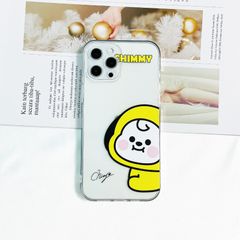 ❤️残り僅か 防弾少年団 CHIMMY  iPhone14pro　可愛い 韓国 iPhoneケース  BT21 グッズ おしゃれ スマホケース ビーティー21 レンズ保護 耐衝撃 アイフォン ケース かわいい 携帯カバー キャラクター おもしろ シリコン