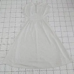 ◇ ⊂ tiptop ティップトップ ハーフジップ フレア ロング丈 ノースリーブ ワンピース サイズF グレー系 レディース E  【1509100082279】のサムネイル