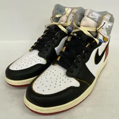 【加古川店】 中古 NIKE | ナイキ スニーカー UNION × Nike Air Jordan 1 Retro High OG NRG BV1300-106 レッド 【126】
