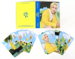 【中古】グッズセット エスクプス(SEVENTEEN) ハードカバーバインダー＆ブックレット(トレーディングカード24枚セット) 「CD SEVENTEENTH HEAVEN (CARAT Ver.)」 封入特典