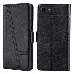 iPhone SE ケース 第2世代 第3世代 iphone8 iphone7 ケース 手帳型 スマホケース 携帯カバー PUレザー iphoneケース se カード収納ケース マグネット式 スタンド機能アイフォンse ケース4.7インチ対応 360度保護 0