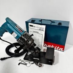 makita マキタ　電動パンチャー　油圧式　板厚6mm PP150 箱　説明書付き　アングル　フラットバー　溝型鋼　鋼材　鉄　穴あけ　二重絶縁