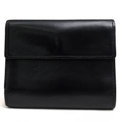 ココマイスター／COCOMEISTER 財布 ウォレット メンズ 男性 男性用 レザー 革 本革 ブラック 黒  GEORGE BRIDLE ROBERTO PURSE ジョージブライドル ロベルトパース 小銭入れあり 三つ折り