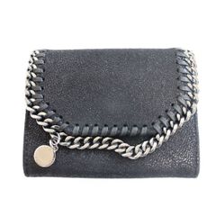 STELLA McCARTNEY ステラマッカートニー ファラベラ 財布 コインケース ブラック系【いおき質店】